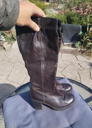 Шкіряні жіночі черевики