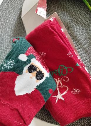 Рождественские новогодние носки женские эsmara