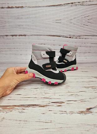 Р.23-28 термоботинки/сноубутсы фирмы tm. kimboo fg24115-1p