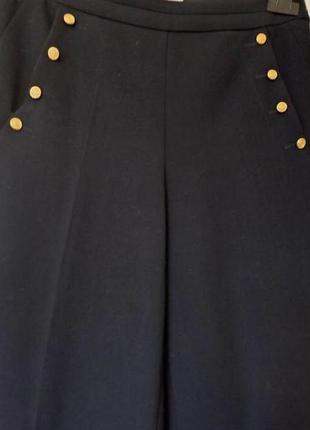 Шикарні,темно-сині брюки