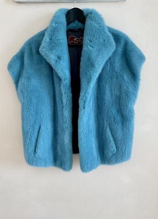 Роскошная норковая жилетка etro