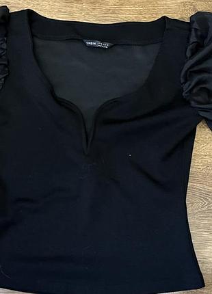 Топ shein з довгим рукавом