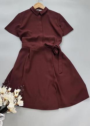 Платье платье на запах шоколадное