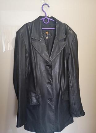 Кожаний піджак