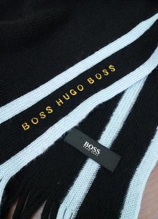 Шерстяной шарф от hugo boss3 фото