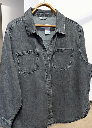 Классная рубашка ❤️💯 коттон батал 🔥 фирмы papaya 👍