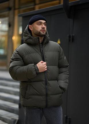 Пуховик зимовий чоловічий хакі