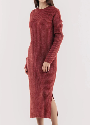 Платье миди тепло