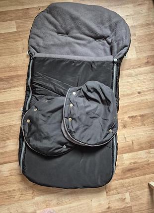 Конверт флисофий в колясок и санки + муфты