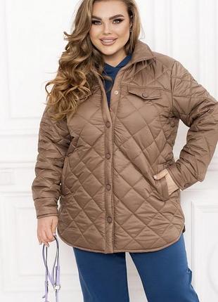 Стильна курточка з плащової тканини, до -5