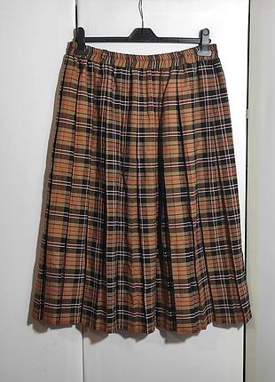 Великолепная юбка в винтажном стиле,в складочке