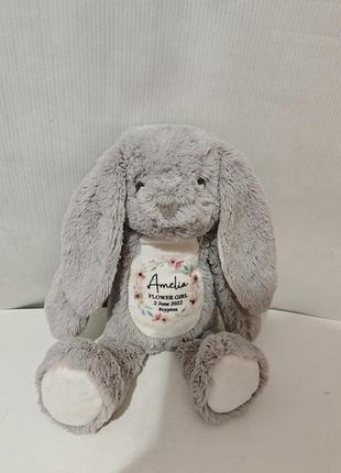 М'яка іграшка кролик, фірмова
