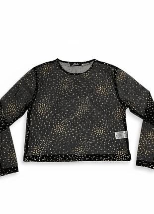 Прозора кофта блуза