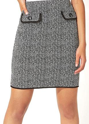 Roman двоколірна текстурована спідниця