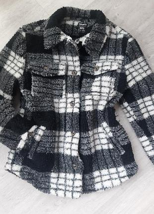 Теплая рубашка на подкладке