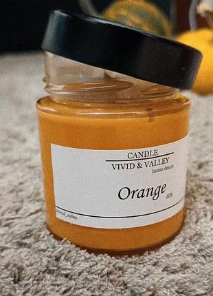 Аромасвеча апельсин 🍊