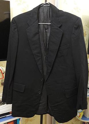 Chester barrie пиджак жакет кашемир черный размер 46