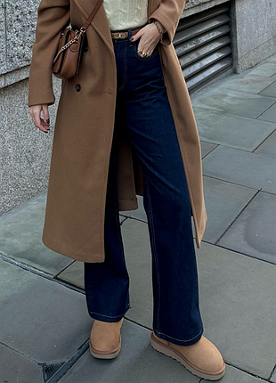 Джинсы zara wide leg 46 европейский