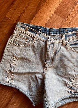 Шорты джинсовые 2