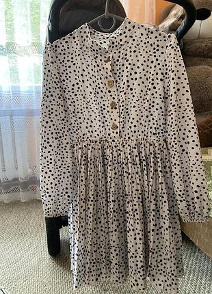 Плаття горошок
