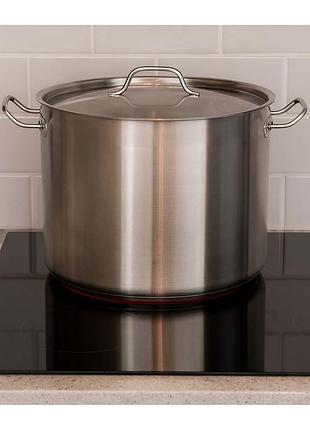 Каструля із нержавіючої сталі з кришкою 16 л zauberg | 87813