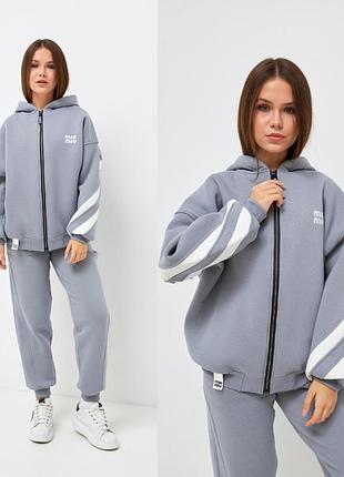 Теплий костюм для дівчинки