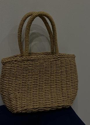 Сумка соломʼяна