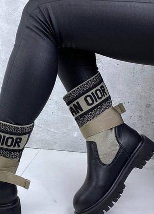Сапожки, ботинки женские v styli dıor