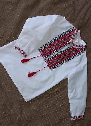 Вышиванка детская на мальчика 122р.(на 110-116р)