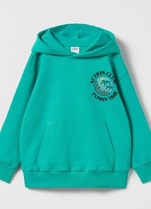 Худи кофта толстовка трехнитка zara