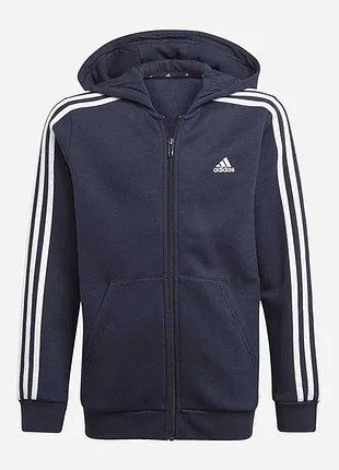 Утепленная зип кофта adidas 140 см 💙