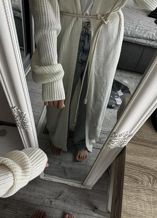 Кардиган довжини максі,138см,одягнуто на зріст 165