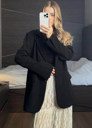 Женский классический пиджак на подкладке