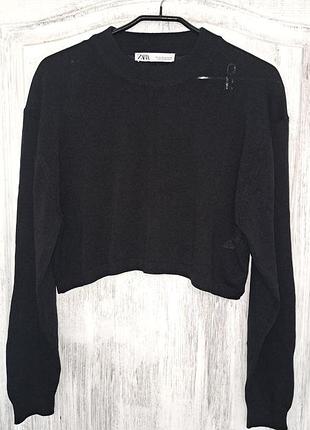 Вкорочений топ светр