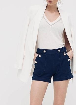 Шорти french connection  синього кольору повсякденні стильні/s