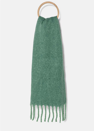 Шарф зелений