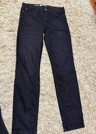 Чорні джинси mango