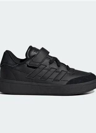 Дитячі шкіряні кросівки courtblock adidas 29 розмір