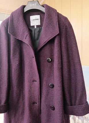 Пальто женское kjbrand p.22. 75% wool 25% polyester