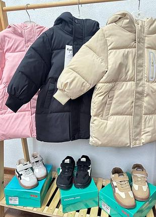 Дитяча подовжена курточка для хлопчика та дівчинки