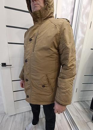Мужская куртка парка демисезон, размер 52