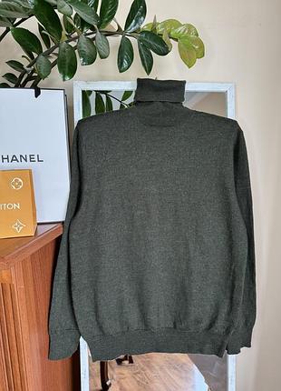 Свитер гольф шерсть лана