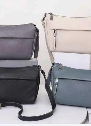 Жіноча сумочка із натуральної шкіри