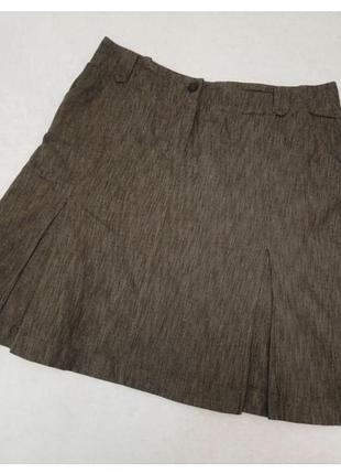 Юбка из плотной ткани большого размера