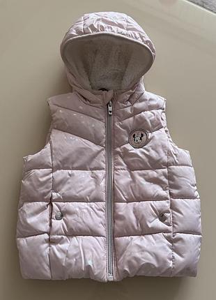 Тепла жилетка для дівчинки 18-24 місяці