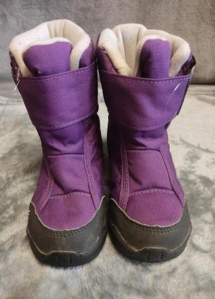 Водонепроницаемые теплые сапожки 24 размер.