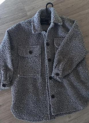 Шерпа куртка сорочка тедди тедді барашек шуба букле