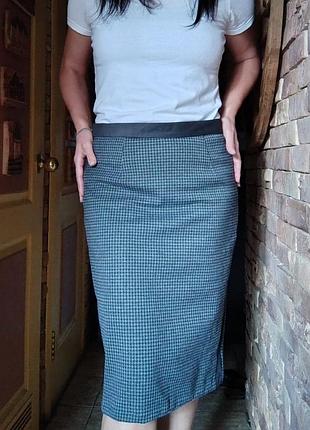 Спідниця в гусячу лапку