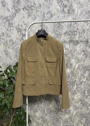 Піджак жакет жіночий бежевий жакет з еко-замші atmosphere 16