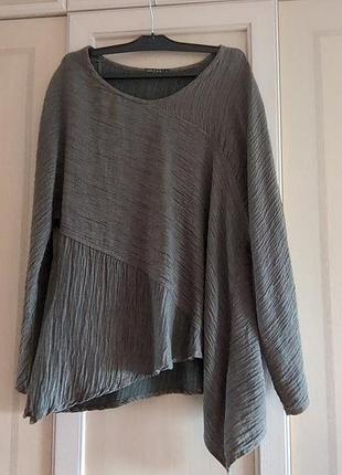 Креативная блуза бохо премиум класса (шелк и лен).